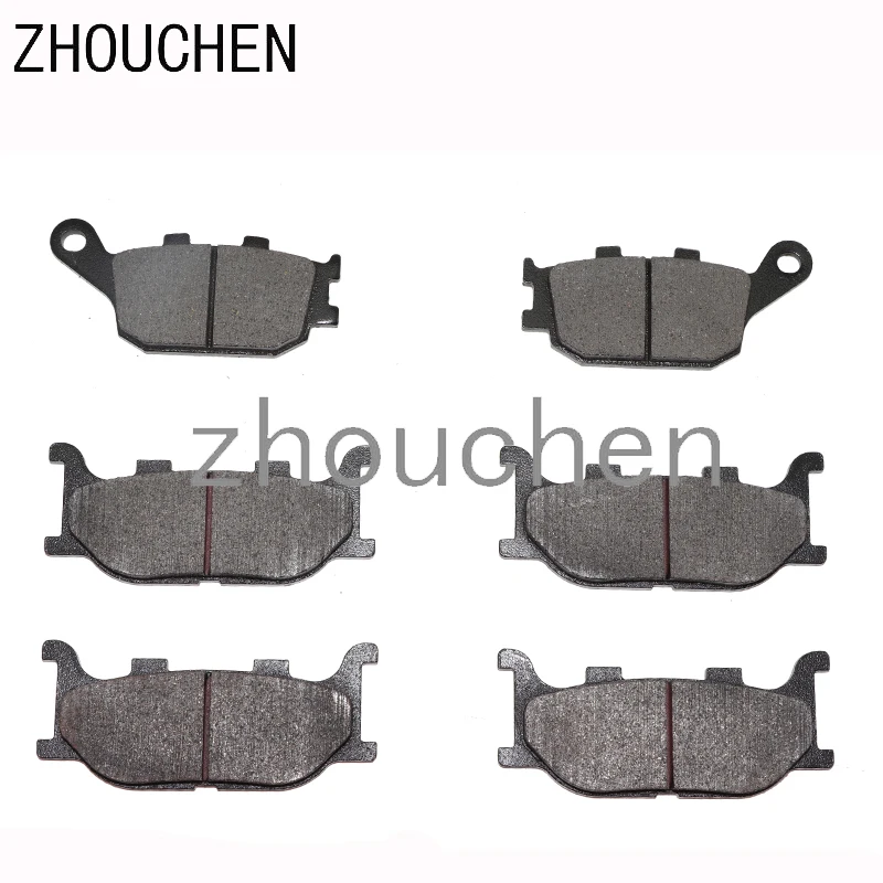 Передние и задние тормозные колодки для мотоцикла YAMAHA FZ 600 24-2 Non ABS 24-27 Fazer |