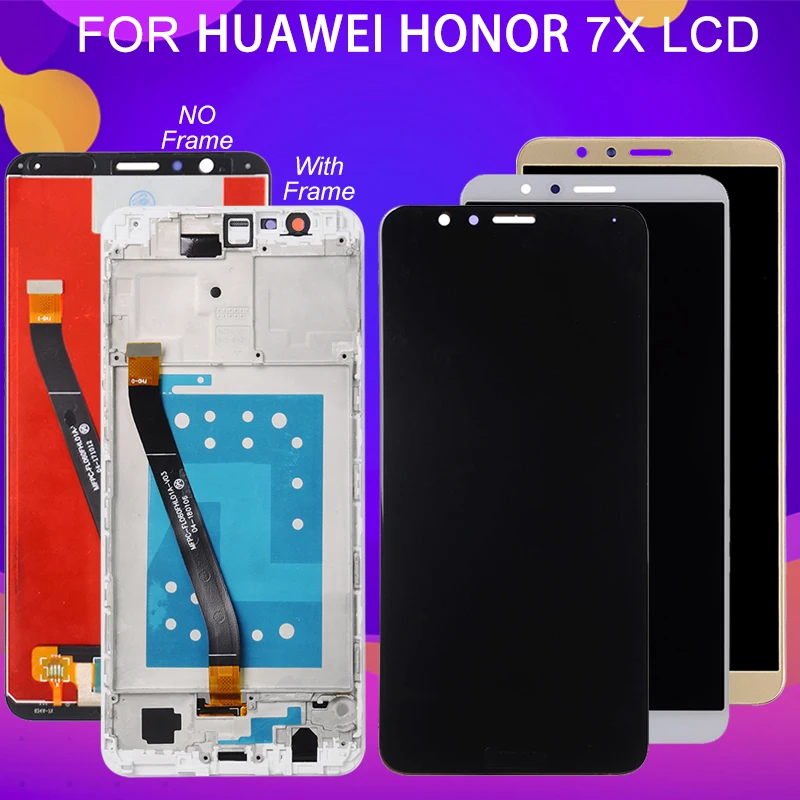 Dinamico продвижение Mate SE ЖК дисплей для Huawei Честь 7X LCD сенсорный экран дигитайзер BND