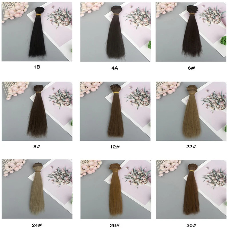 Кукла Tress прямые волосы DIY BJD кукольные 15 см|Куклы| |
