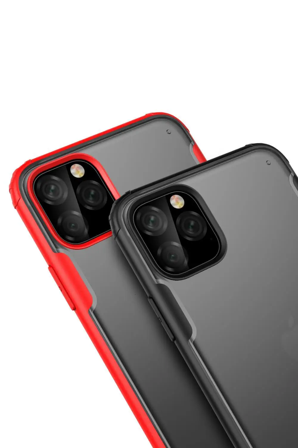 Shockproof Bumper Armor Cases For Apple iPhone 11 Pro XS Max XR X 8 Plus 7 Phone Case Soft Frame Hard PC Back Cover 50Pcs |