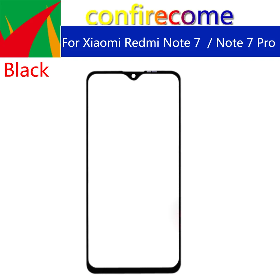10 шт. для Xiaomi Redmi Note 7 7/Note 7S M1901F71 сенсорный экран передняя панель стекло объектива