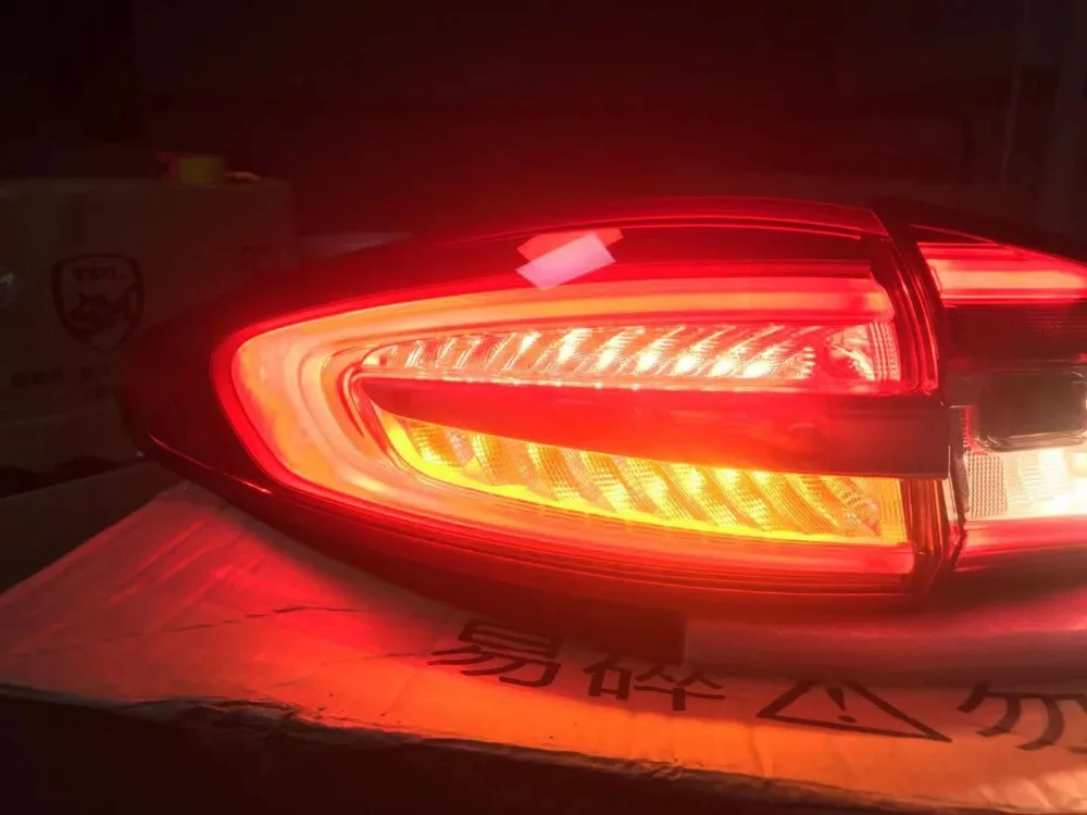 Автомобильный Стайлинг задний фонарь чехол для Ford Fusion задние фонари- Mondeo светодиодный задний фонарь DRL+ тормоз+ Парк+ сигнальная лампа