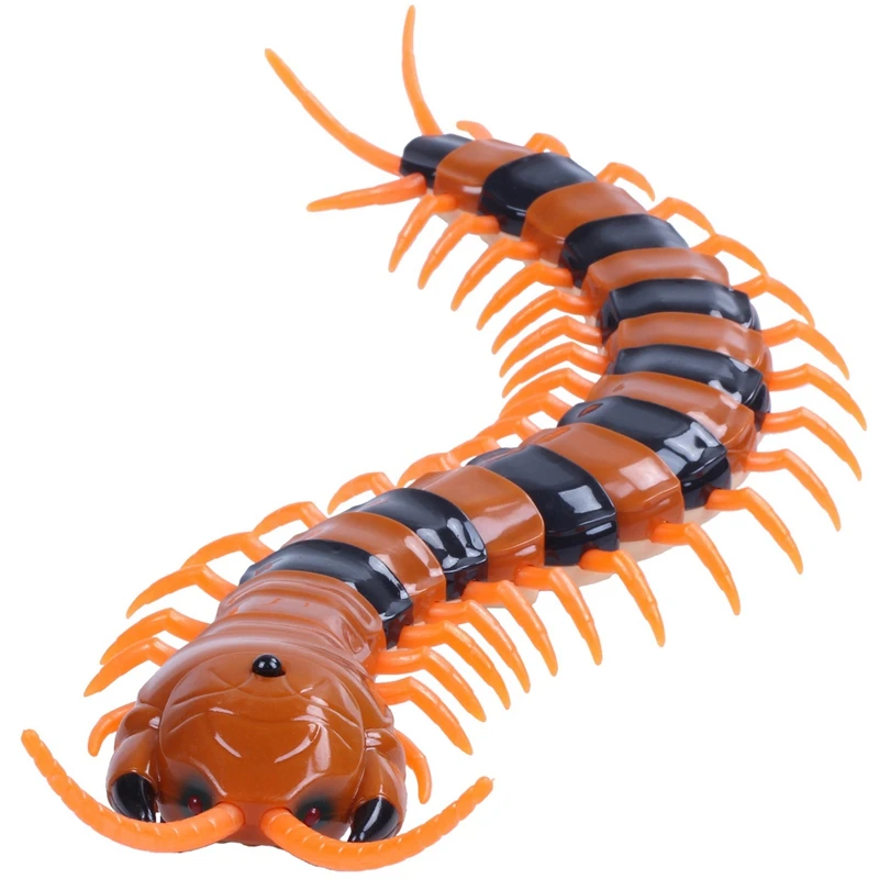 Infrared RC Remote Control Centipede Scolopendra py-crawly Kids Toy Gift Orange&ampBlack | Игрушки и хобби