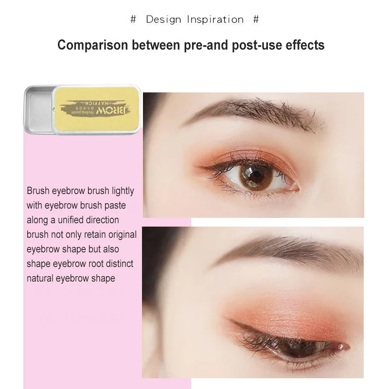 1Pc Waterproof Soap Brow Makeup Kit Lasting Eyebrow Setting Gel Women Tint Pomade Cosmetics TSLM2 | Красота и здоровье