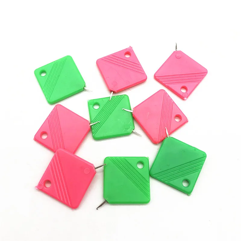 Автоматический считыватель игл 10 шт. инструмент для вставки цветных пластиковых