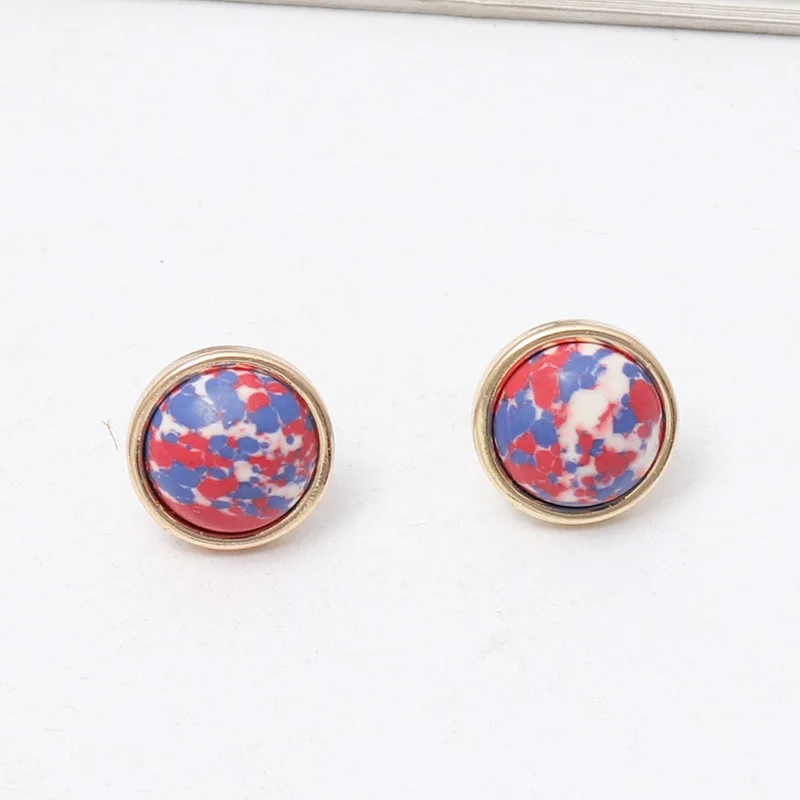 ZWPON золотые Мини кожаные серьги диски леопардовые из змеиной кожи для женщин