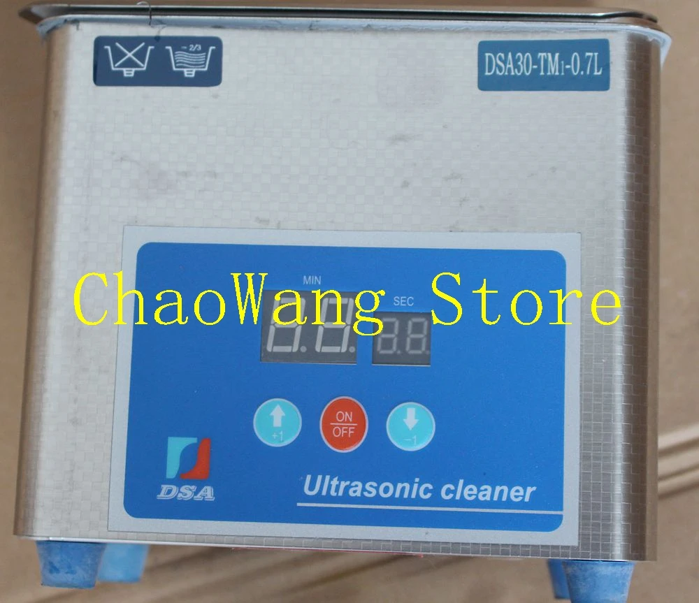 Цифровой Ультра звуковой очиститель ювелирных изделий из нержавеющей стали