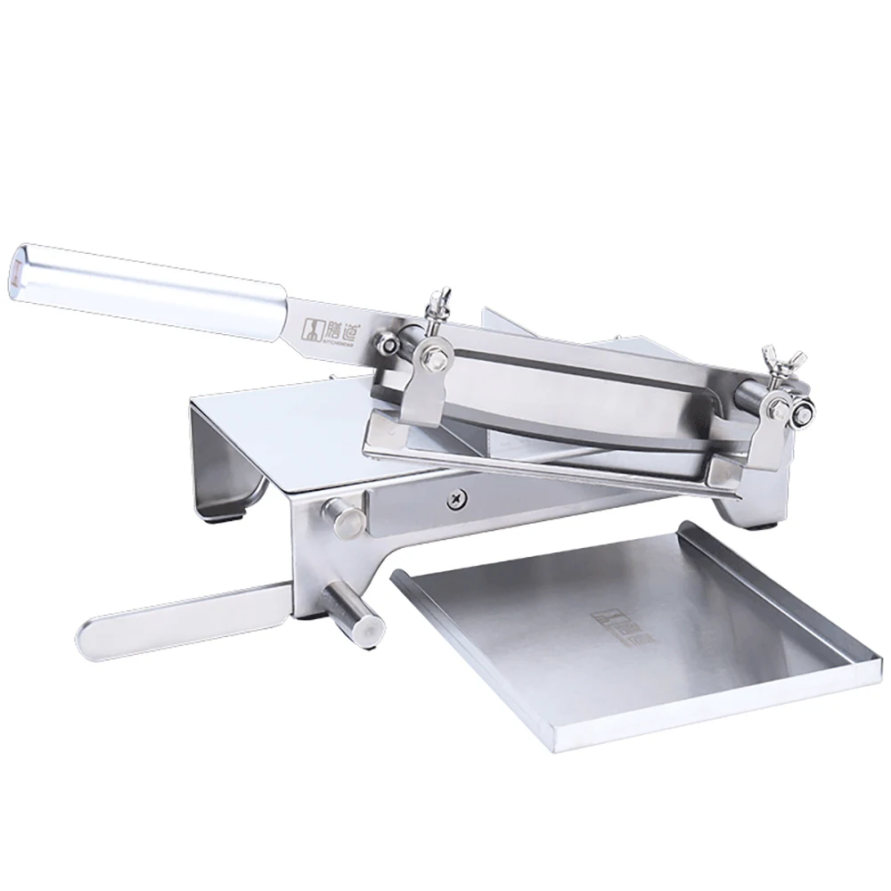 

Бытовая нержавеющая сталь слайсер машина для резки мяса торты желатин торт-Снежинка нуга хлеб ягненка машина для резки мяса