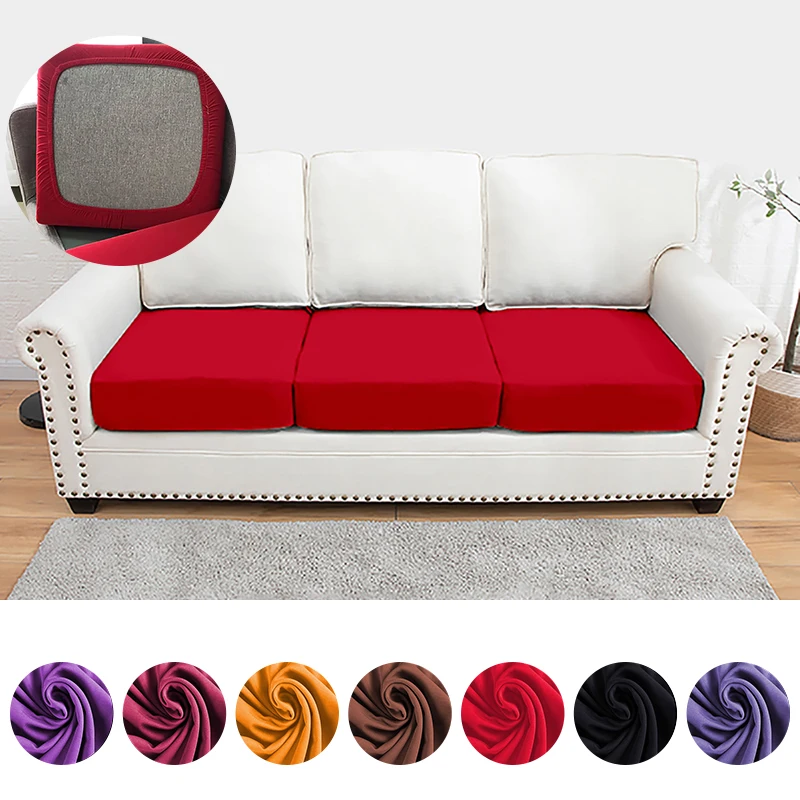 

11 colors sofa cushion cover Elastic stretch cover cushion sofa Comfortable funiture protector solid color couch cover