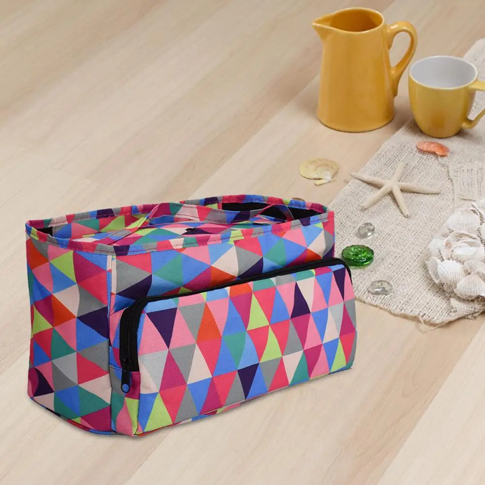 DIY Hand Crocheted Wool Sewing Storage Bag Sweater Needle Hook Home Supplies Handbag | Дом и сад