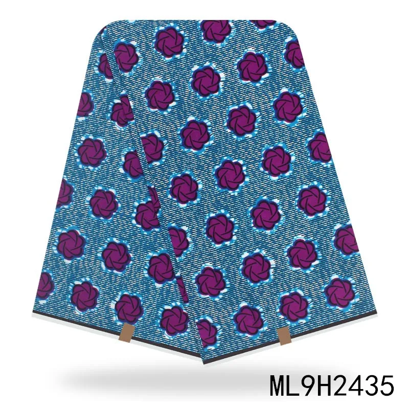 

LIULANZHI prints ankara cotton printing wax fabrics for cloth cotton material nigerian wax ML9H2430-49