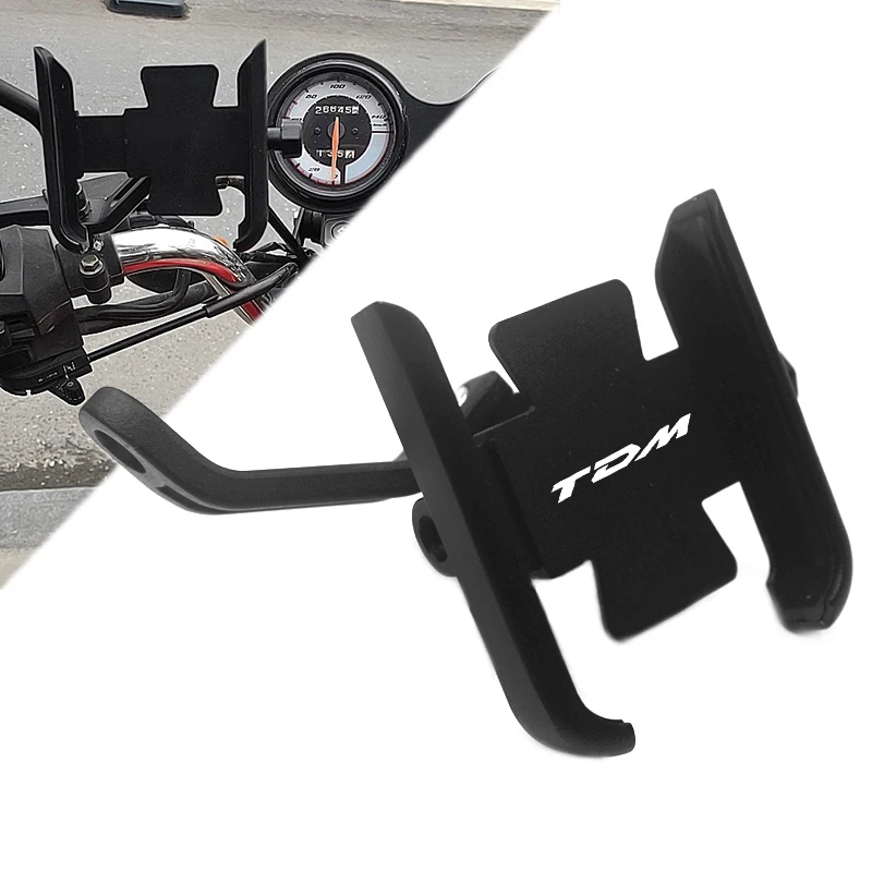 

For Yamaha TDM 850 1991-2001 TDM 900 2002-2013 Hot Deals Motorcycle Accessories Handlebar Mirror Mobile Phone GPS Stand Bracket