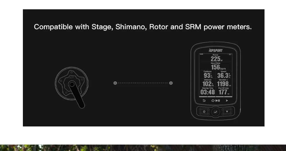 HR60 с I gps портом IGS 618 Велокомпьютер gps Bluetooth ANT