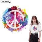 Наклейки для одежды Nicediy с надписью значок, значок