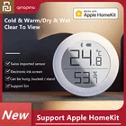 2020, датчик температуры и влажности Cleargrass с Bluetooth, хранилище данных, электронный термометр с чернильным экраном, поддержка Apple Home Kit