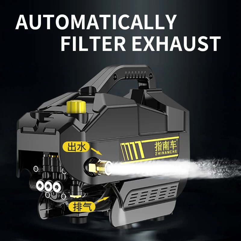 1 шт. 220 В сверхвысокое давление автомойка мощный бытовой водяной пистолет насос