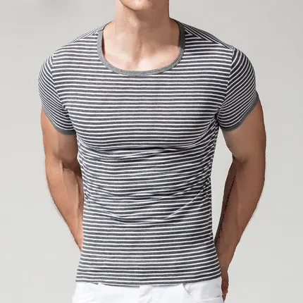 

Short-sleeved T-shirt men's casual simple bottoming shirt half-sleeved clothes 4556