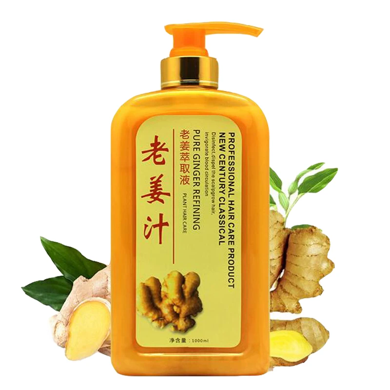 

Natural Ginger Juice Hair Conditioner Hair Care Treatment Mask for Damaged Hair Repair Nourishing Moisture Anti-hair Loss 1000ML