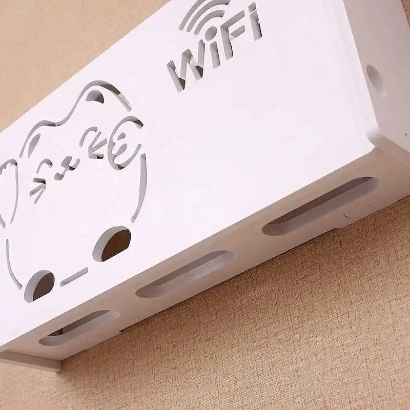 Беспроводной Wi Fi маршрутизатор коробка для хранения кабельный разъем доска