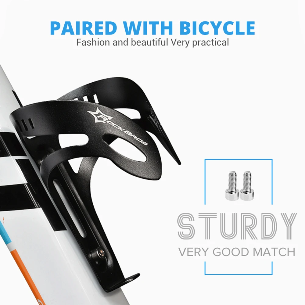 Велосипедный держатель для бутылки ROCKBROS алюминиевый сплав регулируемый горного