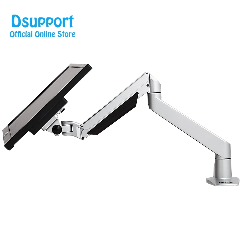 Настольная подставка для монитора алюминиевая газовая пружина с полным