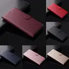 Чехол-книжка для Xiaomi Redmi Note 9, 8T, 8, 7, 6, 5 Pro, 4x, красный, MI 5 Plus, 8, 8A, 9A, 9C, 7A, 6A, 4A, кожаный, с подставкой
