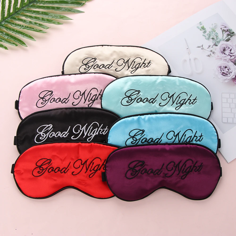 1 шт. Новинка маска для ночного сна натуральная глаз повязка на глаза женщин и