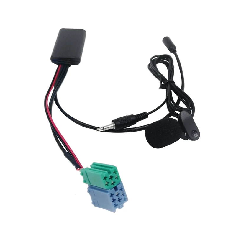 

Car Stereo Bluetooth 5.0 Audio Music Adapter Phone Call Handsfree AUX-IN ISO 6Pin for Renault Radio