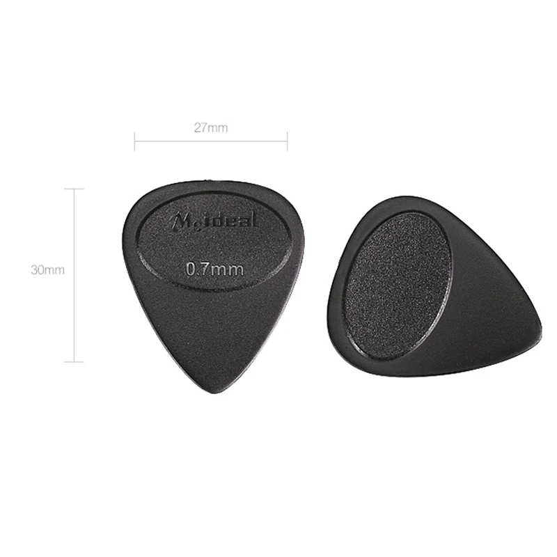 10 pcs gitarre pick nicht slip schwarz picks 07mm dicke zubehör langlebig für elektrische gitarre bass elektrische guitarra ukulele free gl