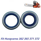 Комплект масляных уплотнений для коленчатого вала 2 шт.компл. подходит для Husqvarna 362 365 371 372 372XP 371K 375K Jonsered 2065 2071 2171 бензопилы