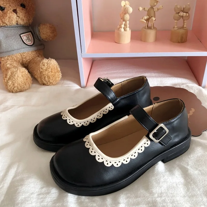 Туфли лодочки женские из лакированной кожи низкий каблук оксфорды платформа в