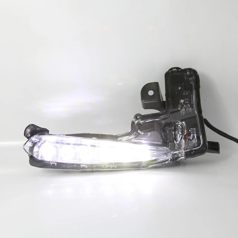 2 шт. светодиодный DRL передний бампер противотуманный светильник s для вождения