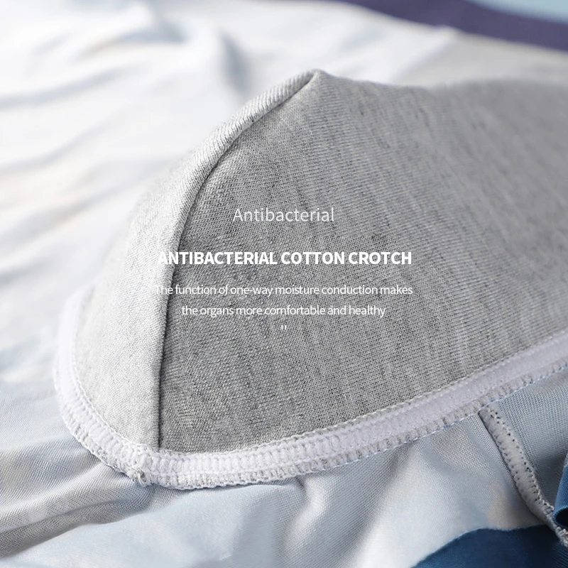 CARTELO Men's Pure Cotton Boxer Cartoon Print Graphene 3A Antibacterial Underwear Moisture Absorbent Soft Elastic Male Underpant