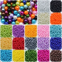 8mm handmade bead color imitation pearl travel agency accessories beads for jewelry making diy crafts bracelet necklace earrings