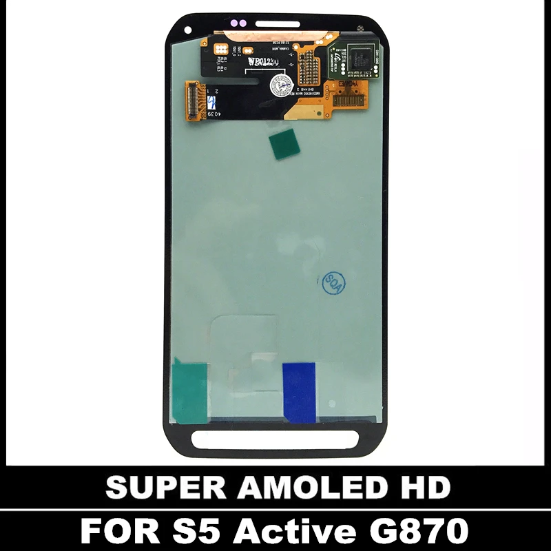 Для телефонов Samsung Galaxy S5 Active G870 G870A супер AMOLED ЖК дисплей кодирующий