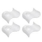 4 шт., полки для яиц на завтрак, керамический поддон для яиц