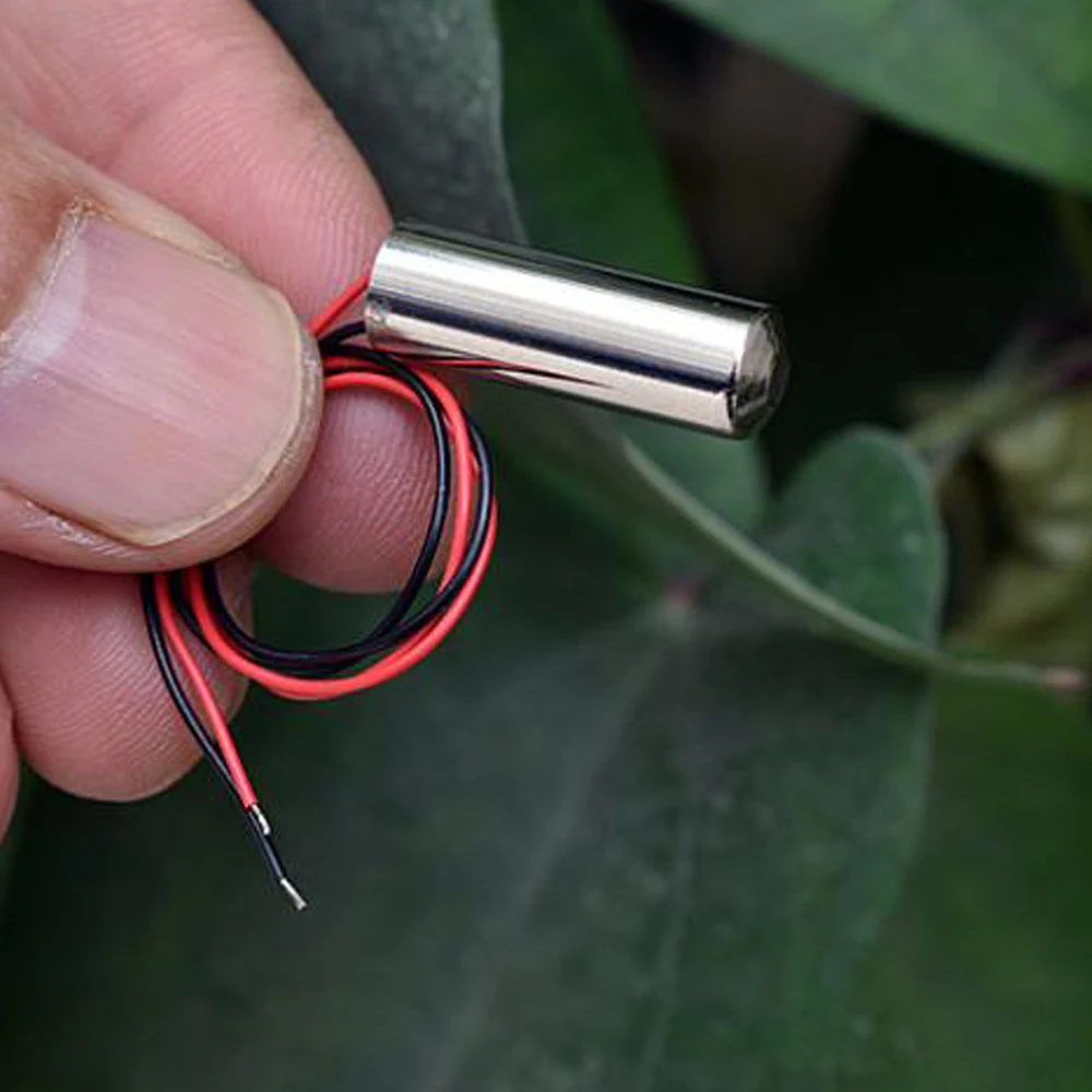 Цилиндрический Вибрационный двигатель 3 в 7 6 В постоянного тока микро-двигатель с