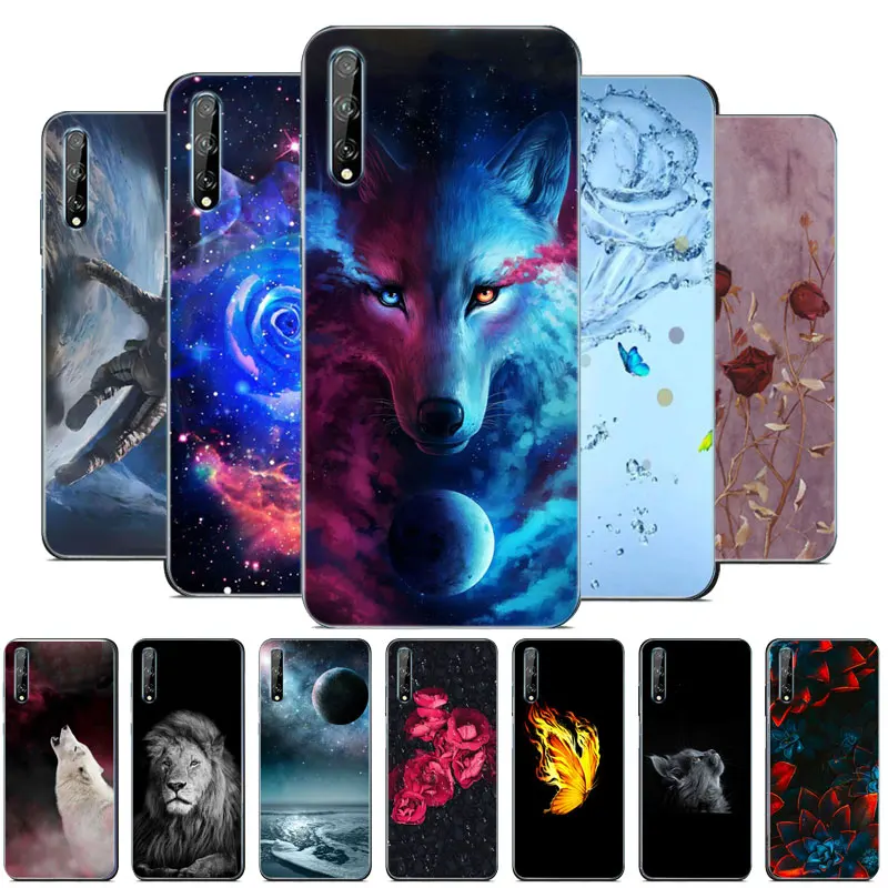 Чехол для Huawei Y8P мягкий силиконовый чехол бампер из ТПУ Y 8P телефона 2020 с рисунком 6 3 дюйма|Бамперы| |