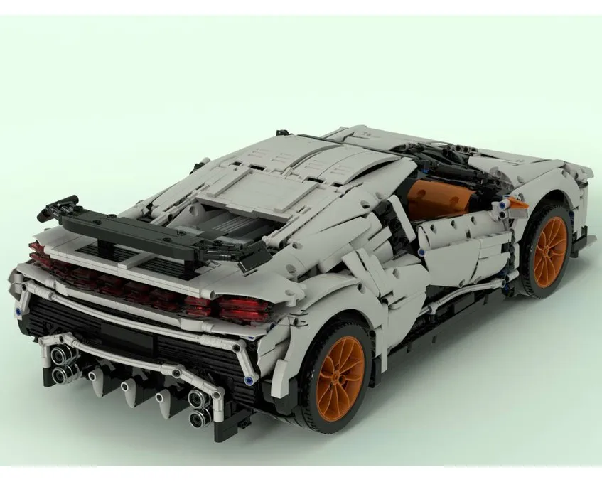 Новая технология 2020 строительные блоки moc-34933 EB 110 супер спортивный автомобиль