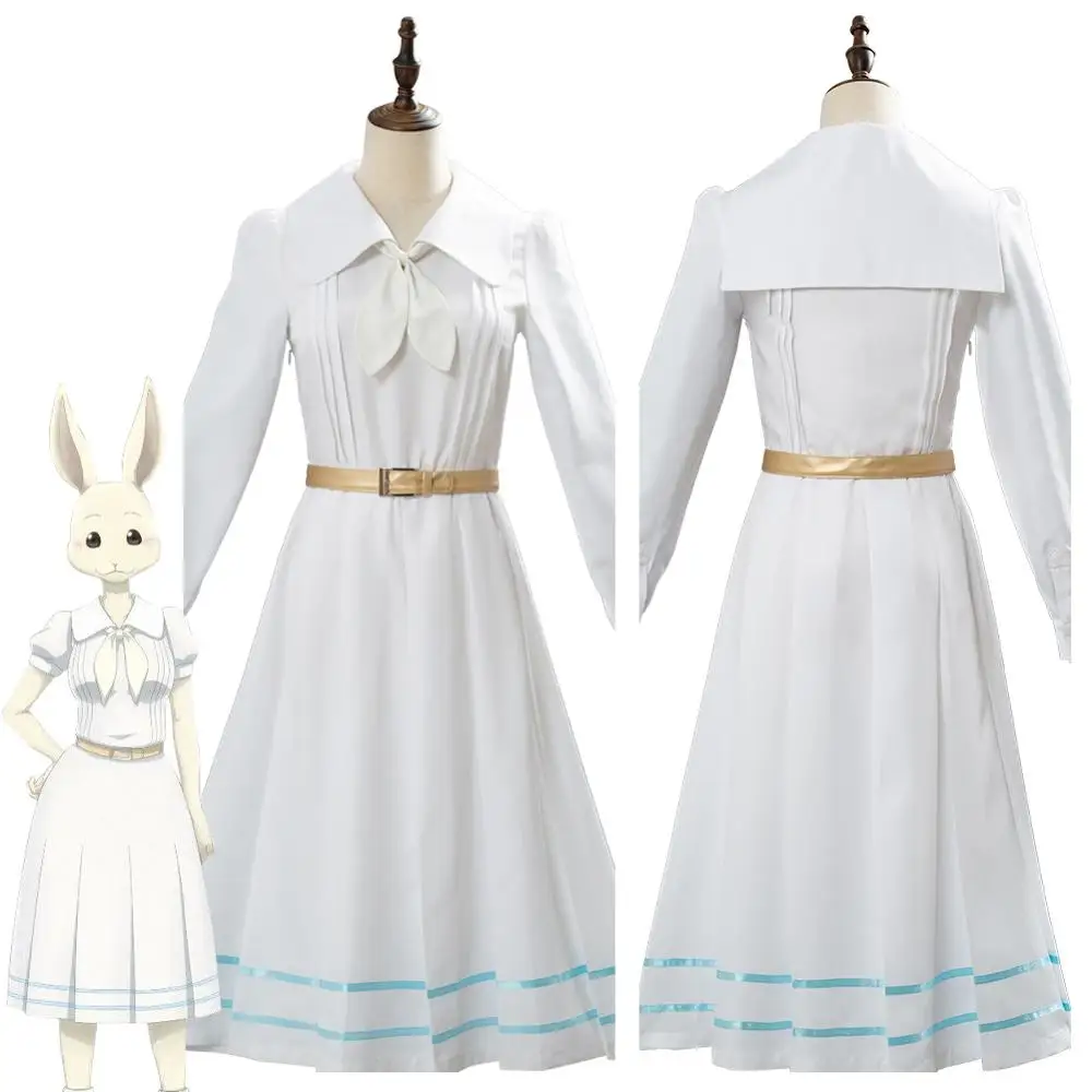 

Japanese Anime Beastars Cosplay Costume Haru Cosplay Women School Uniform Costume Rabbit Girl Uniform Outfit Dress