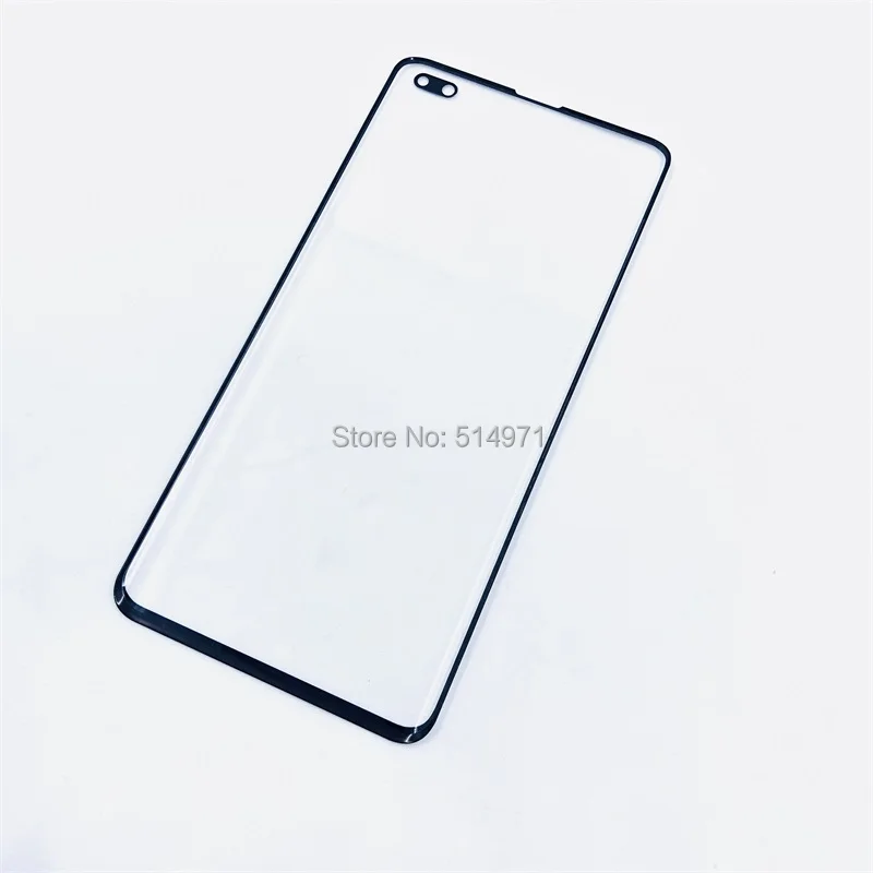 A+ качество Новое внешнее стекло для замены для samsung S10 S10Plus S10E G973 G975 ЖК-дисплей сенсорный экран передняя внешняя стеклянная линза