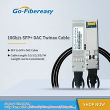 DAC Cable 10G SFP+ Passive Direct Attach Copper Twinax Cable 0.2M 30AWG Compatible for Ubiquiti Mikrotik Zyxel 10G SFP+DAC Cable