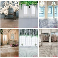 vinyl photography backdrops prop flower wood floor castle wedding theme photo studio background 2157 yxfl 61