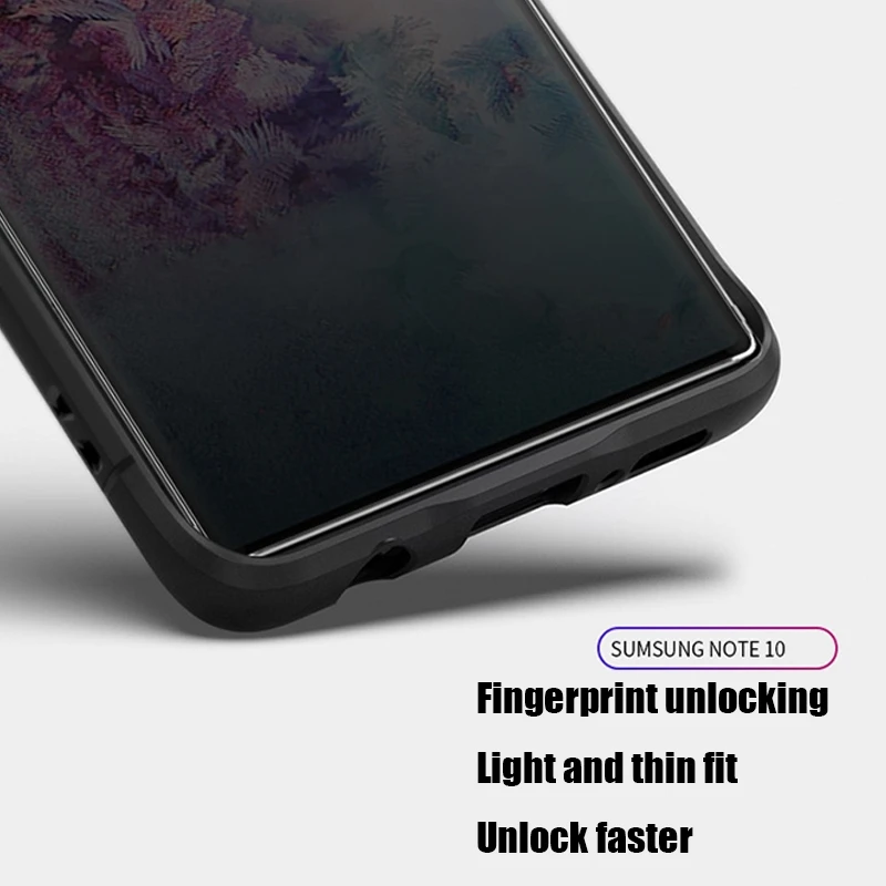 3D защитная пленка из закаленного стекла с открытым носком для samsung S10/S10 Plus/S10 5G |