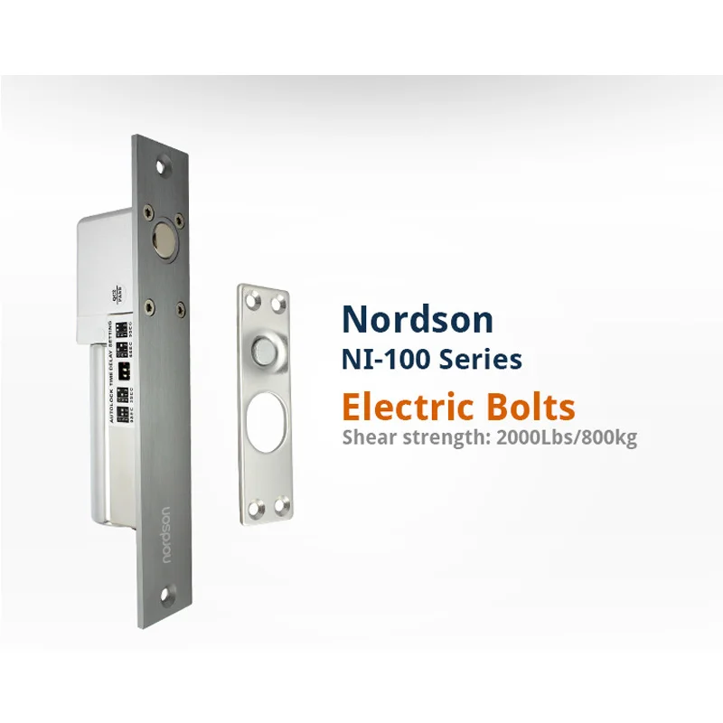 Nordson оригинальный 12 В/24 В высокий алюминиевый Fail Safe 8PIN Электрический дверной