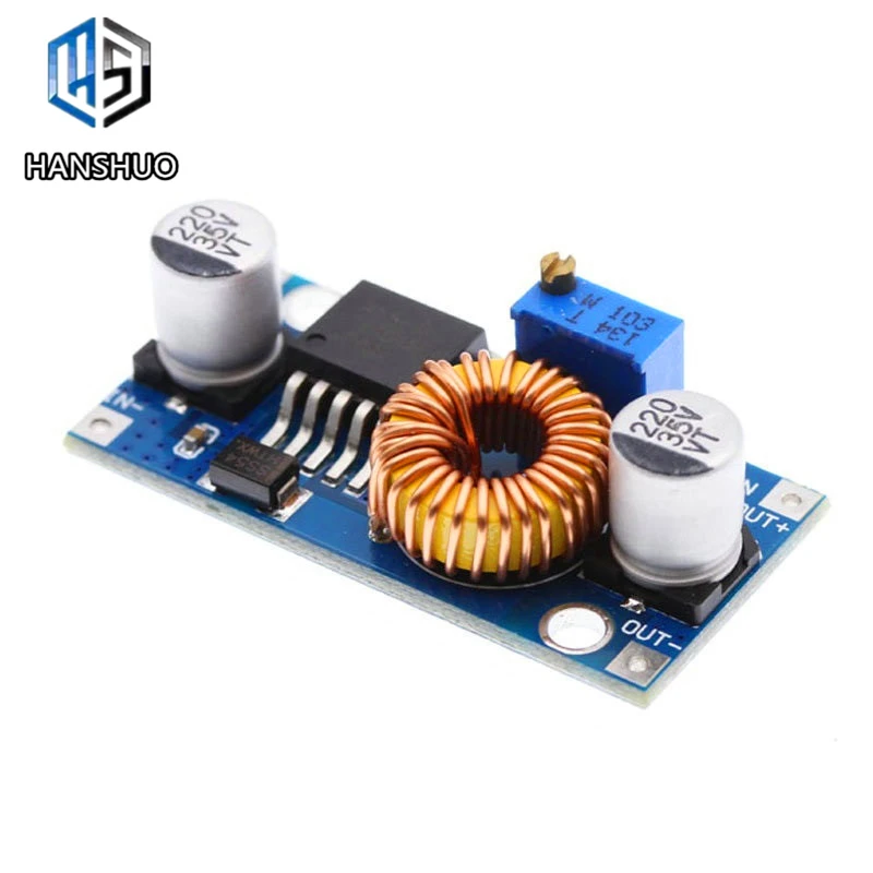 1 шт. XL4005 DSN5000 Beyond LM2596 adjustable Регулируемый понижающий 5А модуль питания большой ток