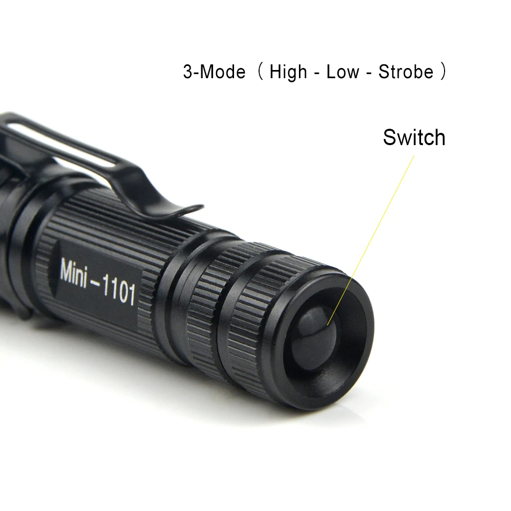 Масштабируемый светодиодный мини светильник ламповый фонарь e Q5 алюминиевый