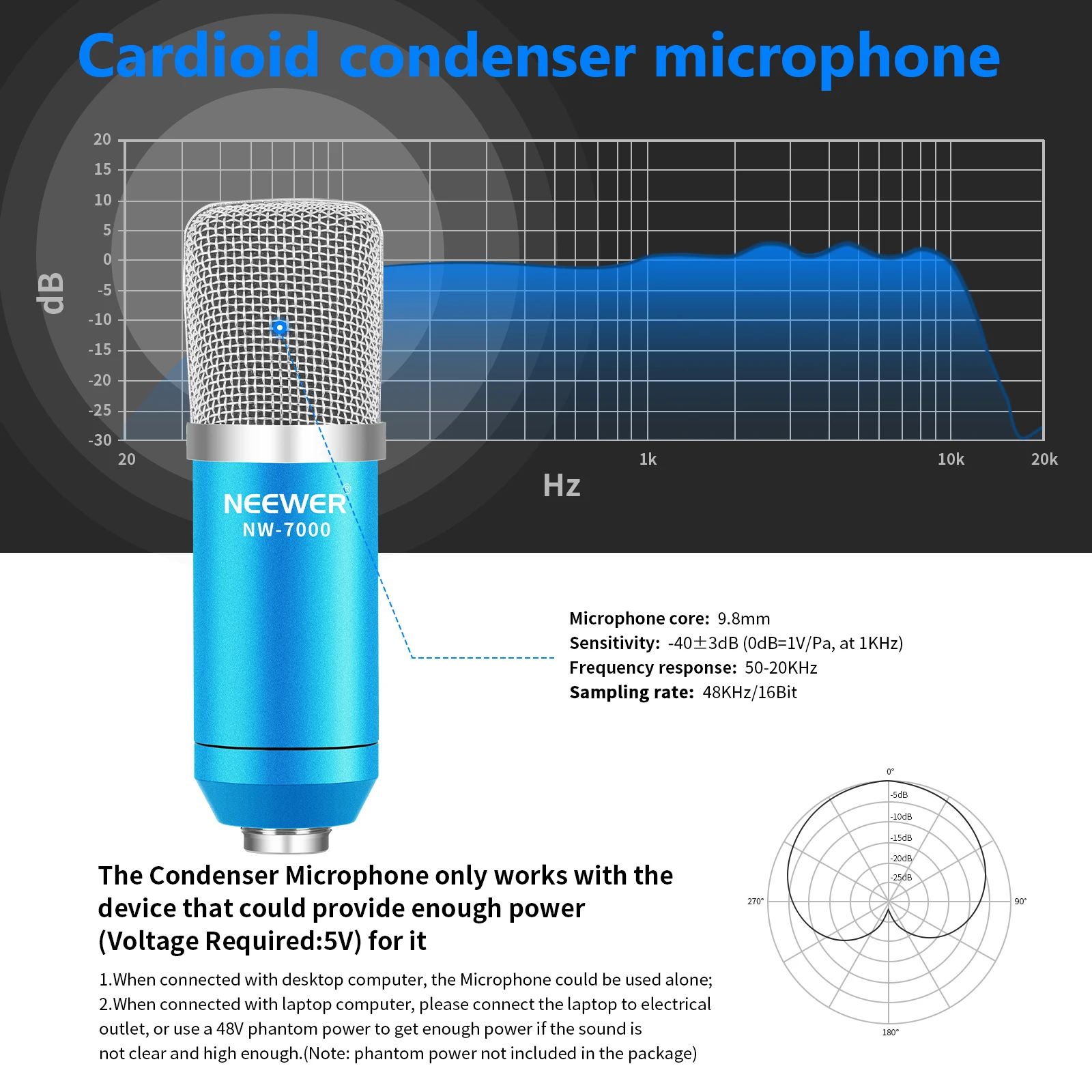 Usb микрофон Neewer для Windows и Mac подвесная ножничная подставка ударное крепление