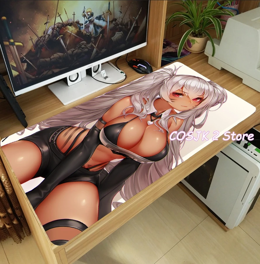 Игровой коврик для мыши с рисунком аниме Алабама летучая мышь Массачусетс