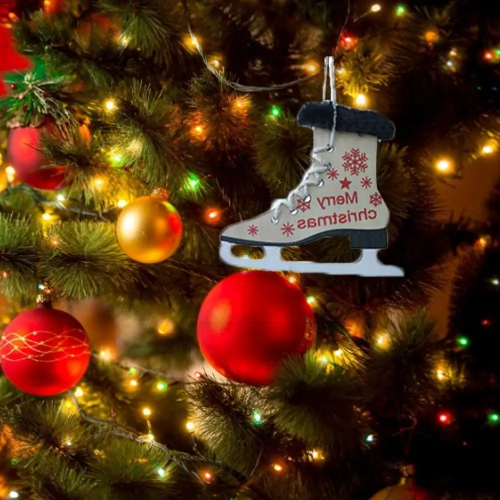 3 шт. Рождественская обувь для скейтборда в скандинавском стиле подвеска из плюша